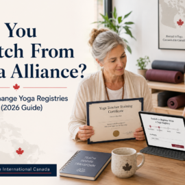 Can You Switch From Yoga Alliance? How to Change Yoga Registries in Canada (2026 Guide)